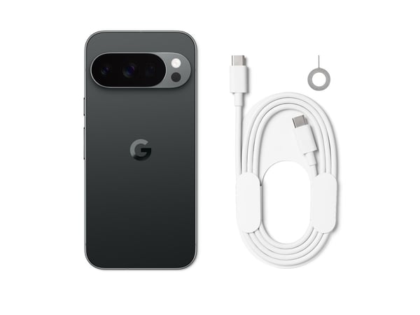 Google Pixel 10 Pro 5G-telefon, 256/16 GB, Obsidian