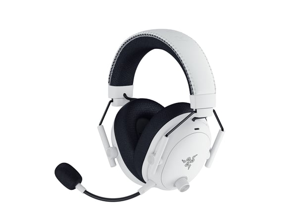 Razer Blackshark V3 Pro trådlösa gaming-hörlurar, vit