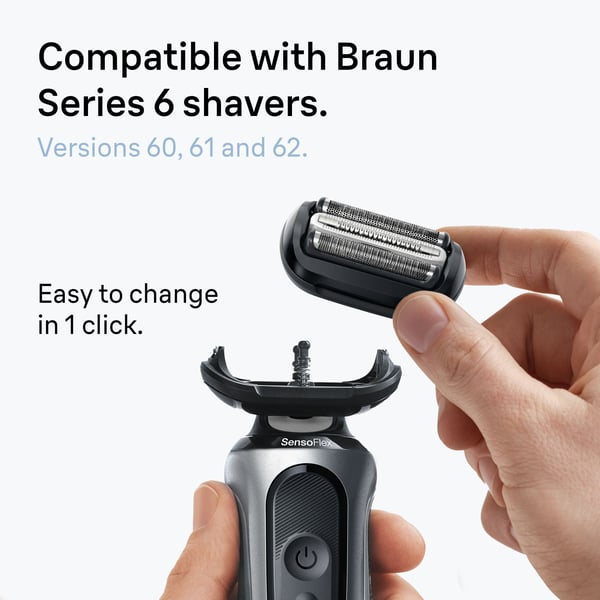 Braun Series 6, 64B Skärnät och skär