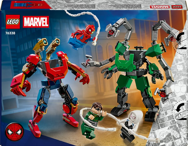 LEGO Super Heroes Marvel 76338 Robotstrid: Spider-Man mot Doktor Bläckfisk