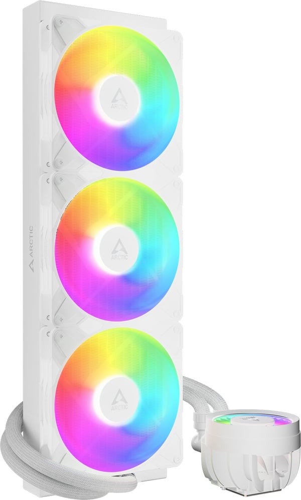 ARCTIC Liquid Freezer III Pro 420 A-RGB vätskekylningssystem, vit