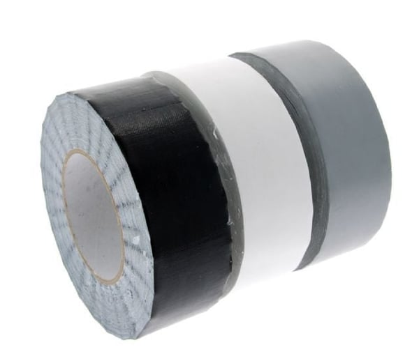 Falcon Eyes Gaffer Tape røddertejp, hvid Falcon Eyes Gaffer Tape røddertejp, hvid