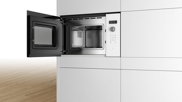 Bosch BFL524MW0 Serie 6 -mikrovågsugn, vit