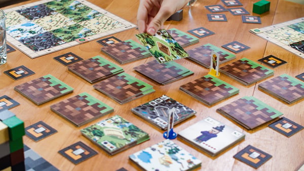 Ravensburger Minecraft: Builders & Biomes -brädspel