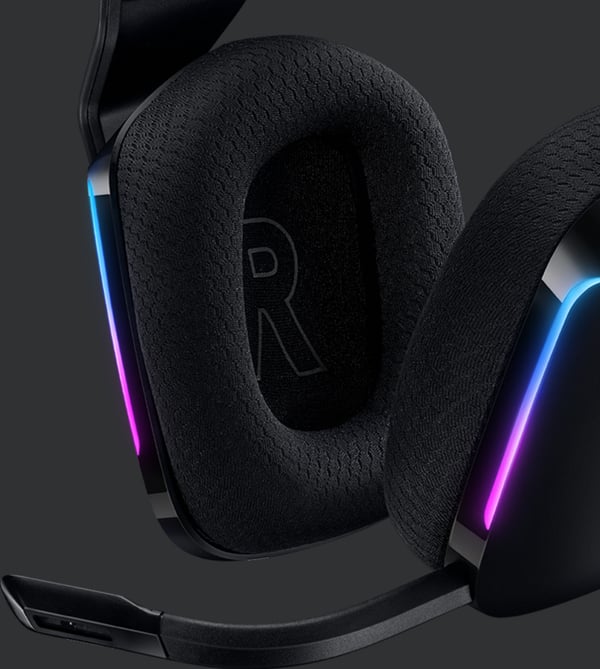 Logitech G733 Lightspeed trådløse gaming headset, sort