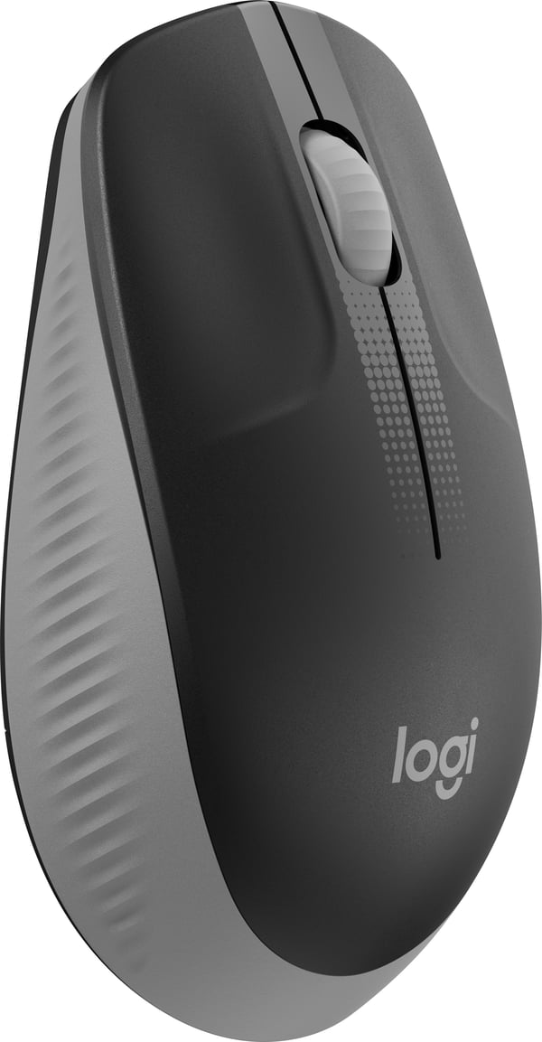 Logitech M190 -trådlös mus, svart/grå
