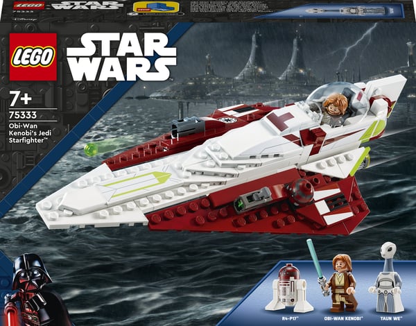 LEGO Star Wars™ Obi-Wan Kenobi’s Jedi Starfighter™ 75333 Byggset (282 delar)
