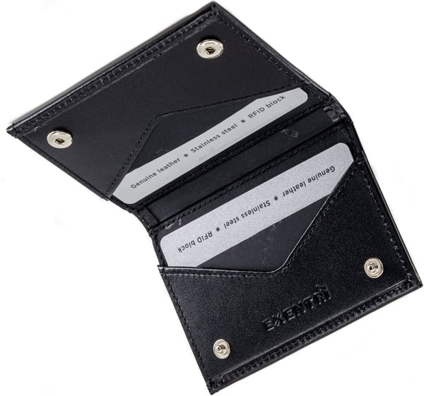 Exentri Miniwallet -plånbok, svart
