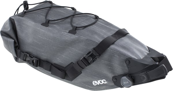 Evoc Seat Bag Boa -cykelsadeltaske, grå, 6 liter