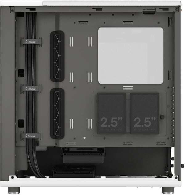 Fractal Design North ATX-kabinet med vindue, hvid