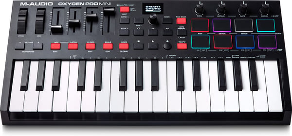M-Audio Oxygen Pro Mini -MIDI-keyboard, 32 tangenter