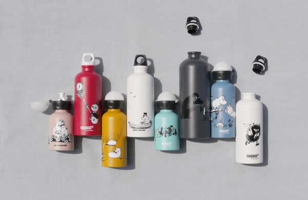SIGG X Mumin Stinky -vattenflaska, 0,6 l