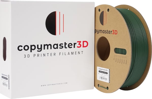 Copymaster3D Turbo PLA Carbon-filament til 3D-printere, 1,75 mm, olivgrøn