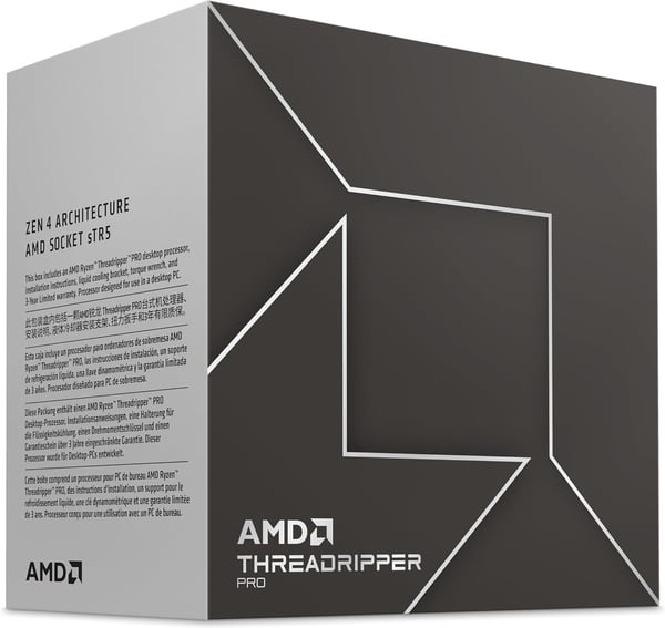 AMD Ryzen Threadripper PRO 7995WX-processor til sTR5-sokkel