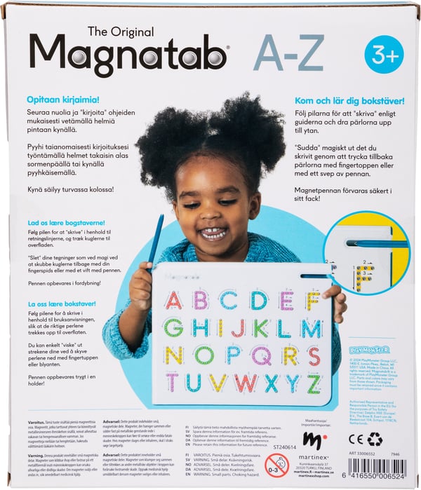 Magnatab - Alfabetet A - Ö