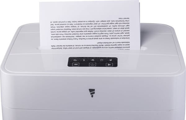 Fuj:tech P5 -papperskross, vit