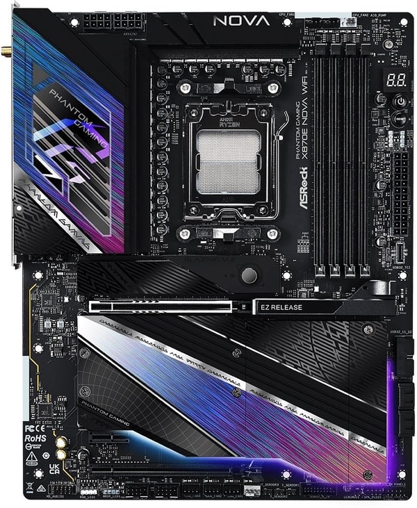 ASRock X870E Nova WIFI ATX bundkort
