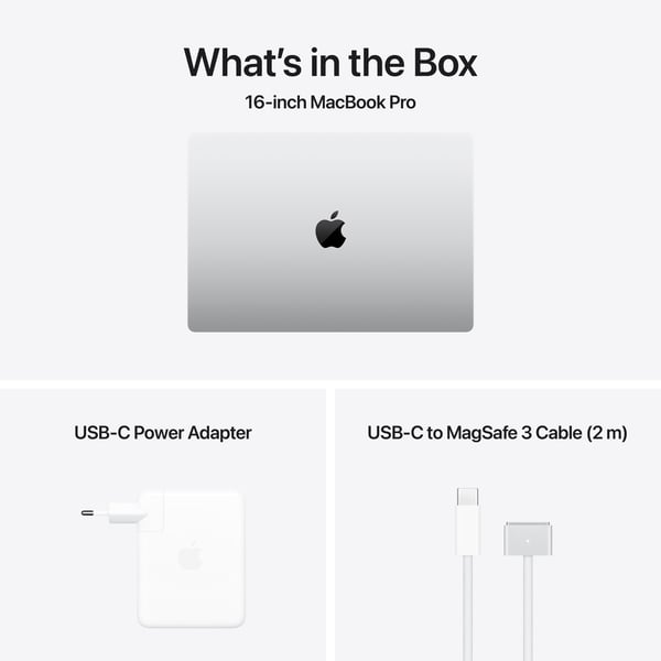 Apple MacBook Pro 16" M4 Max 48 Gt, 1 Tt 2024 - bärbar, silver (MX2W3)