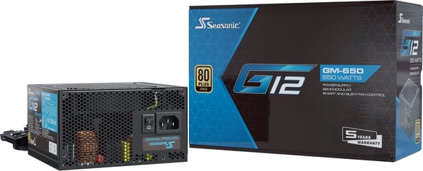 Seasonic FOCUS GM-650 ATX strømforsyning, sort, 650 W