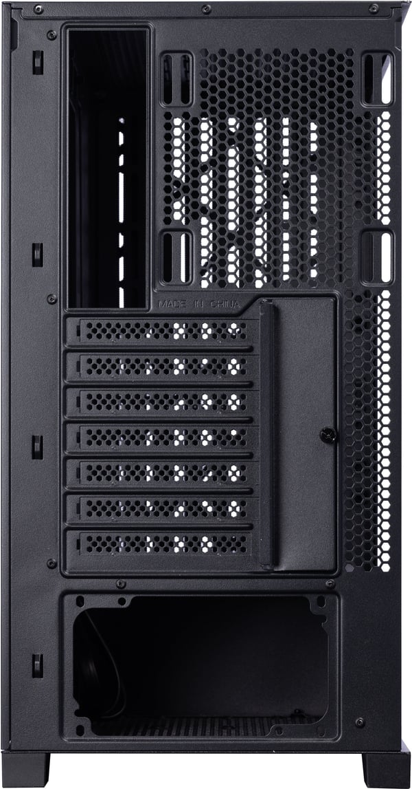 Blackstorm Artemis W01B ATX-chassi, svart/björk