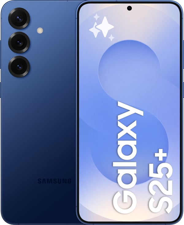 Samsung Galaxy S25+ 5G telefon, 256/12 GB, Marineblå