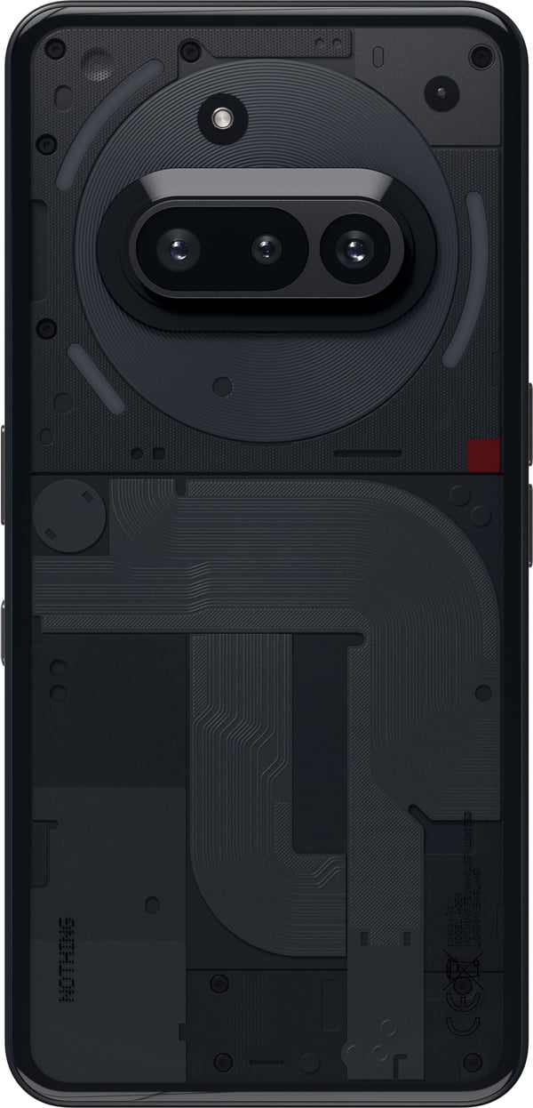 Nothing Phone (3a) mobiltelefon, 256/12 GB, svart
