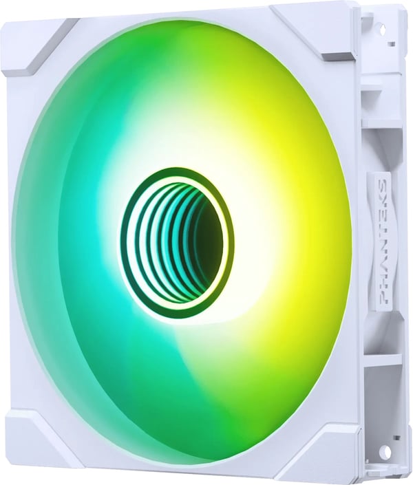 Phanteks M25 Gen2 140 mm PWM DRGB Vänd fläkt, svart