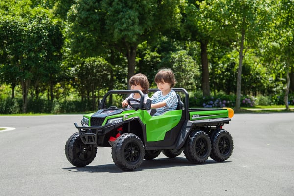 Azeno Farmer Truck II elektrisk traktor, grön