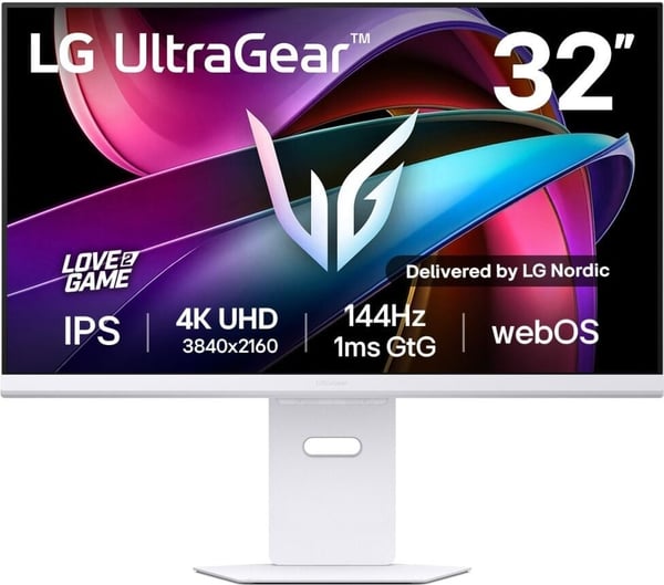 LG UltraGear 32G810SA-W 32" 4K-spelskärm