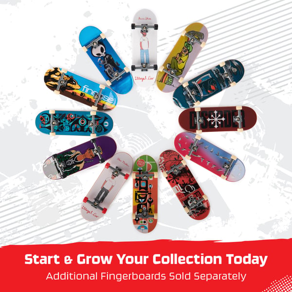 Tech Deck Retro Neon, fingerskateboardsset, 8 st
