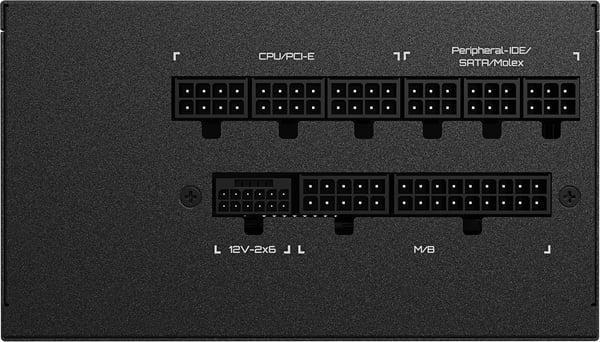 Gigabyte UD1000GM PG5 nätaggregat, svart