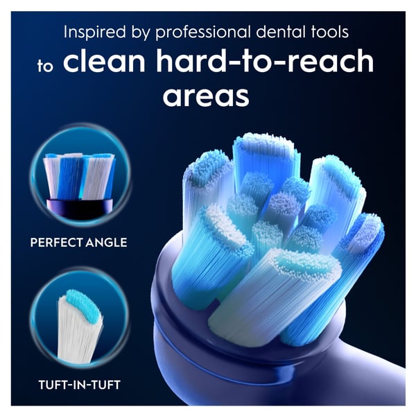 Oral-B iO Ultimate Clean utbytesborstar, vit, 2 st