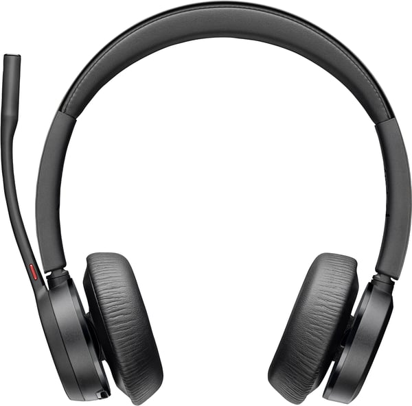 Poly Voyager 4320-M Bluetooth-headset med laddningsställ, Microsoft Teams-certifierad