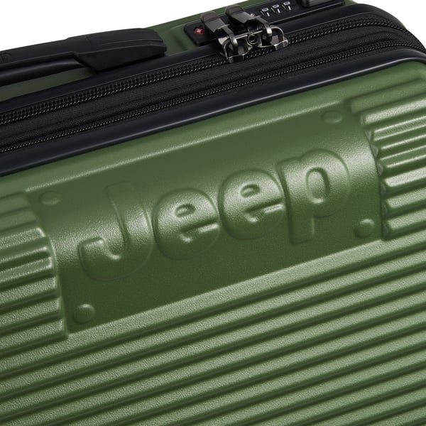 Delsey Jeep JH001A Kabinväska Slim resväska, 55 cm, grön