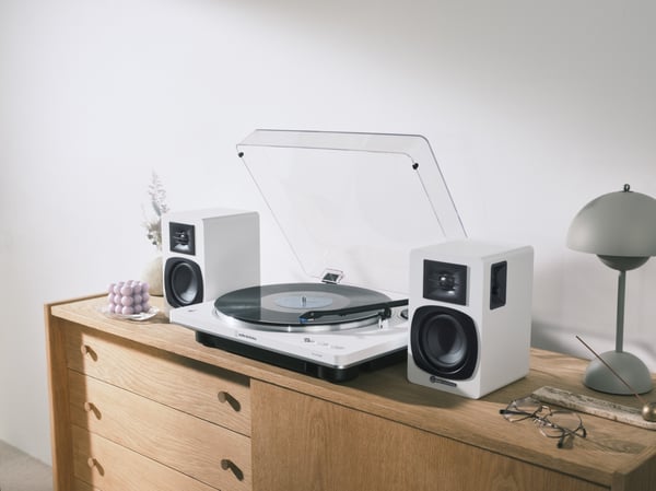 Audio-Technica SP3X aktiva högtalare, vit