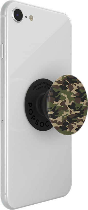 PopSockets PopGrip holder, Woodland Camo