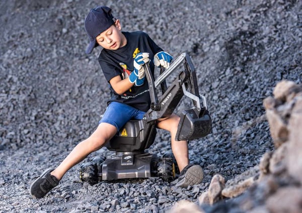 Rolly Digger Volvo -gravemaskine
