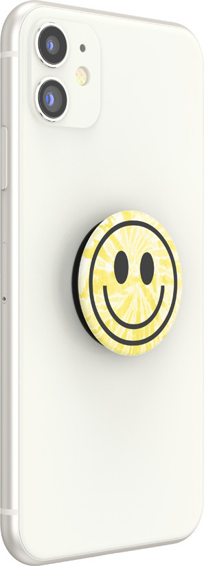 PopSockets PopGrip holder, Tie Dye Smiley