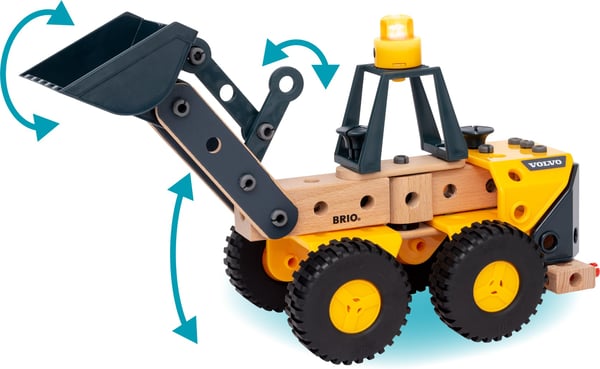 BRIO Builder 34598 - Volvo hjullastare