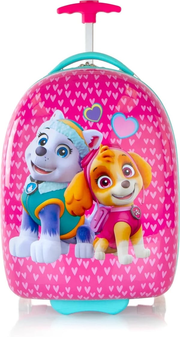 Heys Nickelodeon Paw Patrol -børnekuffert, pink/turkis
