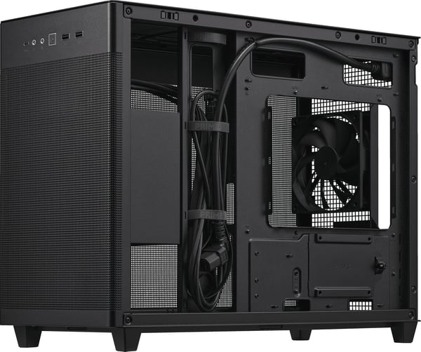 Asus Prime AP201 Micro-ATX-chassi, svart