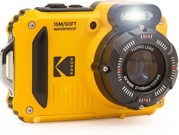 Kodak PIXPRO WPZ2 digital kamera, gul