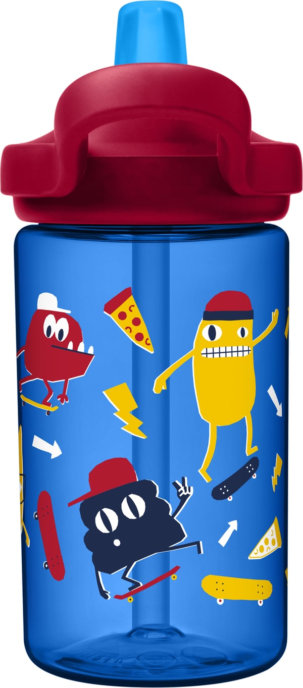 Camelbak Eddy+ Kids 0,4L -drikkedunk, Skate Monsters-
