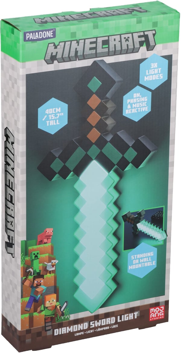 Paladone Diamond Sword -lys
