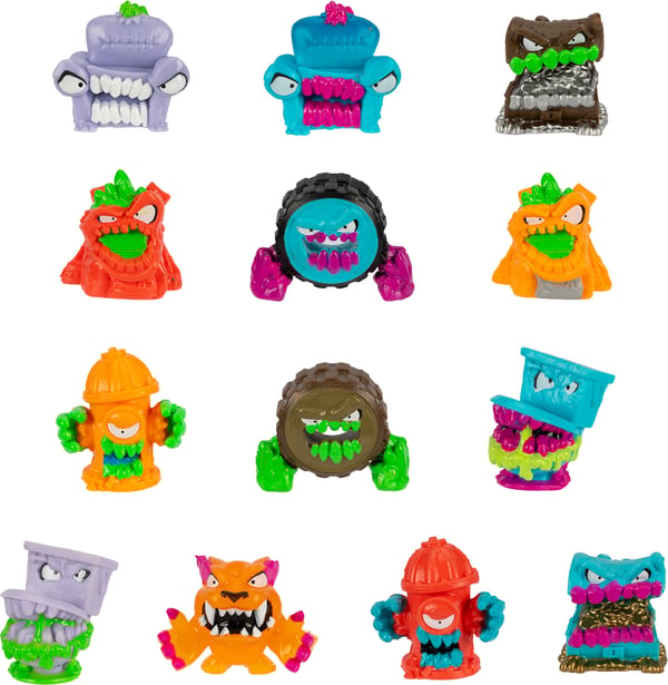 MrBeast Lab Swarms Mega Lab - 12 figurer, assorteret