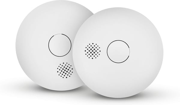 Housegard Luma trådlös brandvarnare, 2-pack