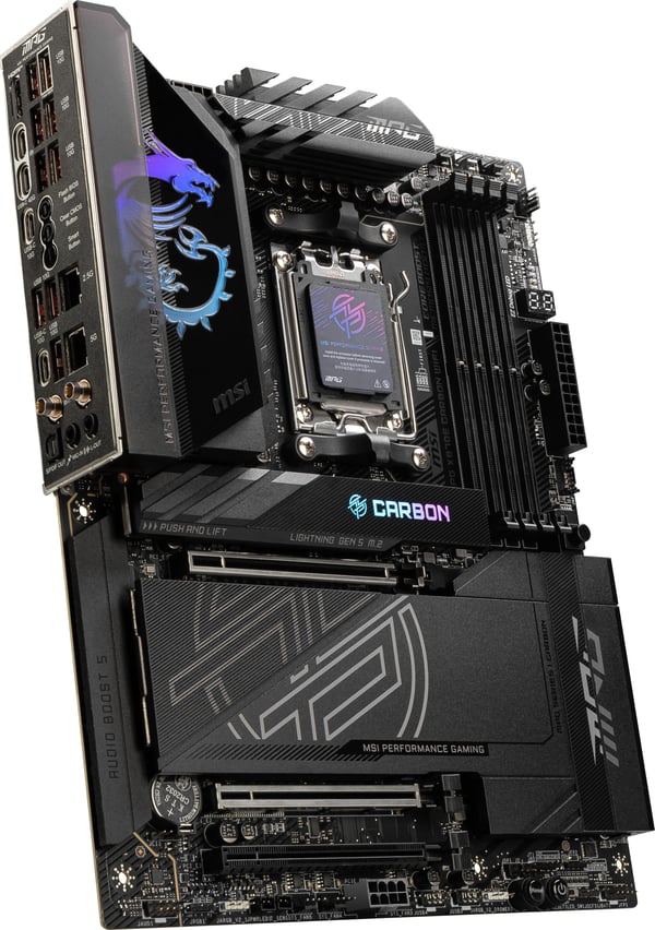 MSI MPG X870E CARBON WIFI AM5 ATX bundkort