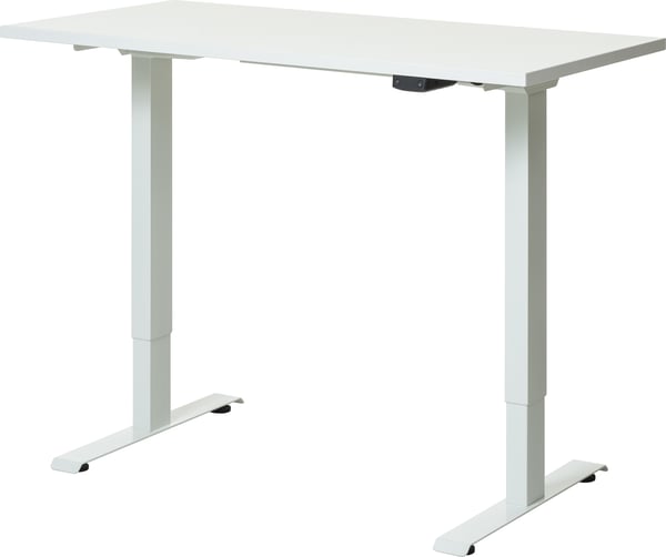 Elfen Ergodesk Modest II - elbordets ram, vit