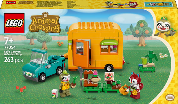 LEGO Animal Crossing 77054 - Leif med husvagn och trädgårdsbutik