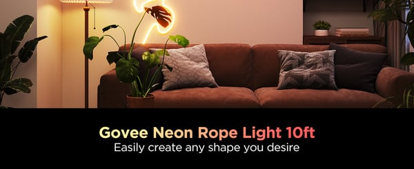 Govee Neon Rep-ljusslinga 2, 3 m